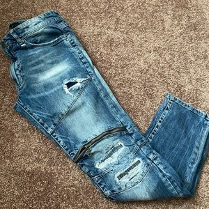Men Blue Denim
